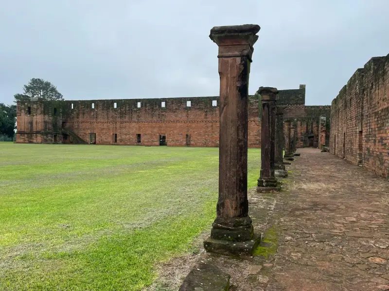 Ruínas jesuíticas no Paraguai, parte da cultura e da história do país