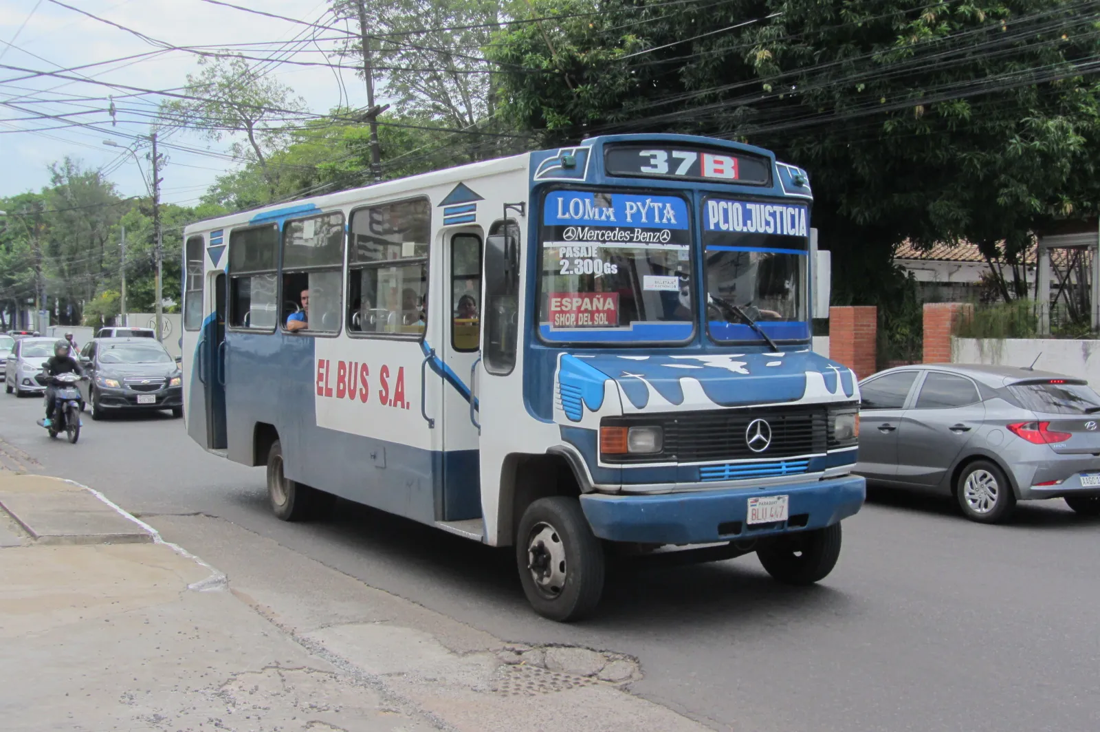 Transporte no Paraguai: ônibus, aplicativos e táxi
