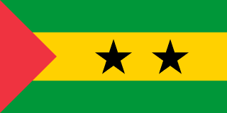 Bandeira — Paraguai para são-tomenses